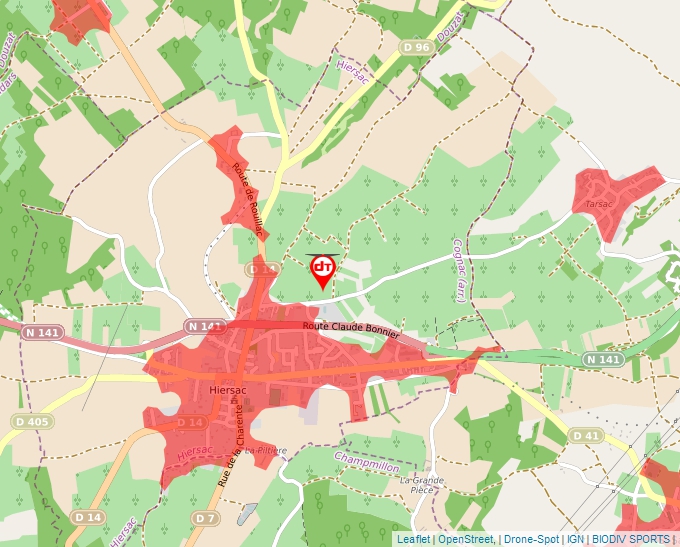 Carte Géoportail pour les drones de loisir