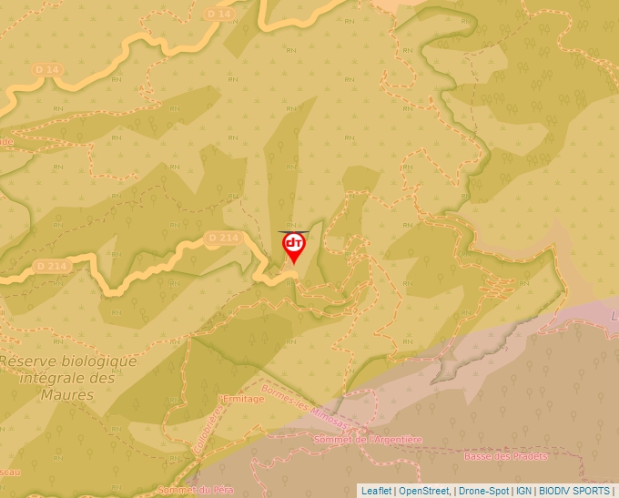 Carte Géoportail pour les drones de loisir