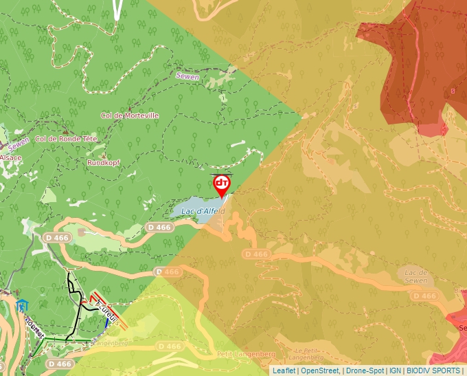 Carte Géoportail pour les drones de loisir