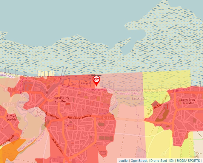 Carte Géoportail pour les drones de loisir