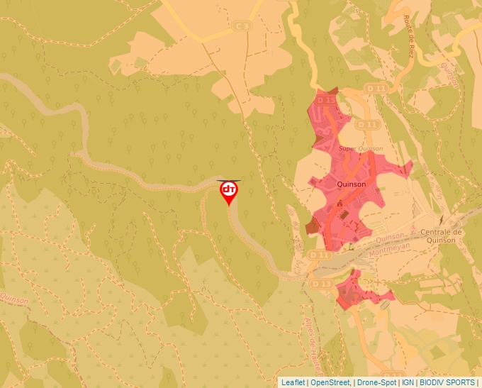 Carte Géoportail pour les drones de loisir