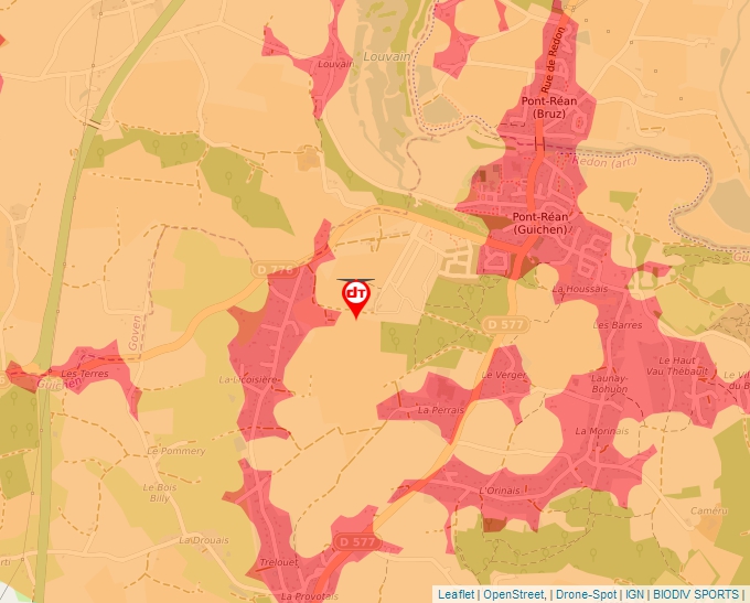 Carte Géoportail pour les drones de loisir