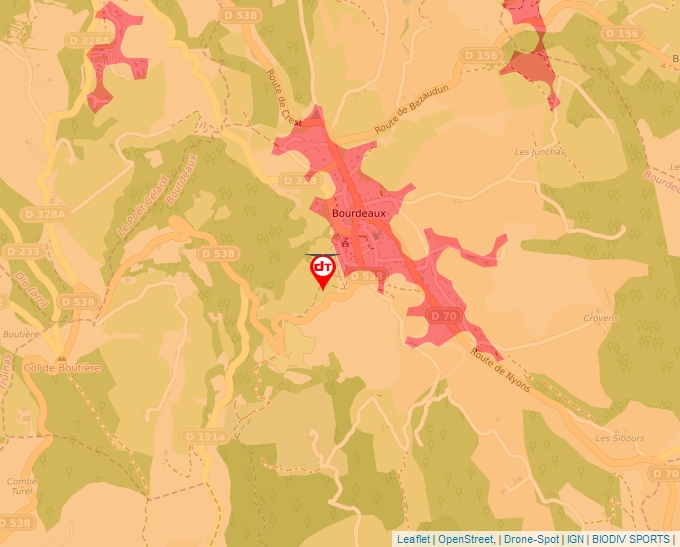 Carte Géoportail pour les drones de loisir