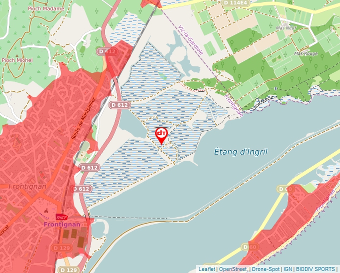 Carte Géoportail pour les drones de loisir