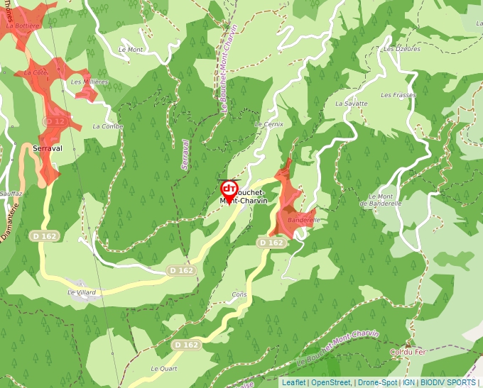 Carte Géoportail pour les drones de loisir