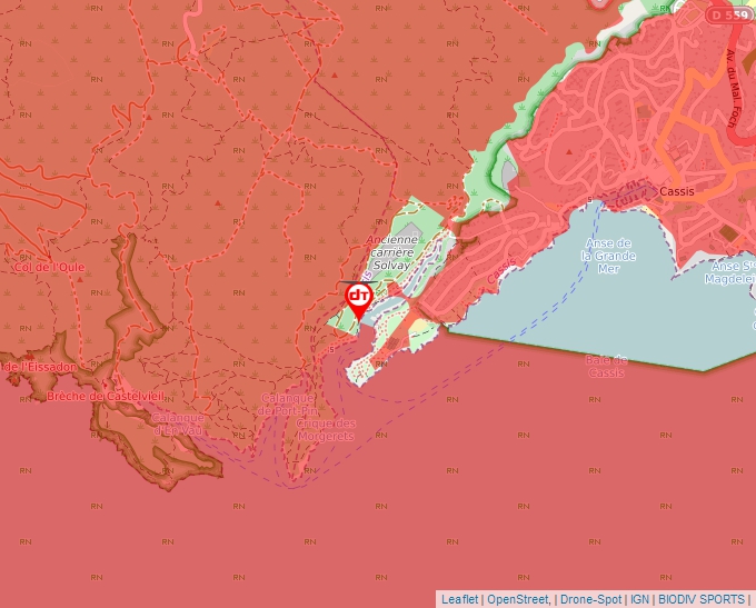 Carte Géoportail pour les drones de loisir