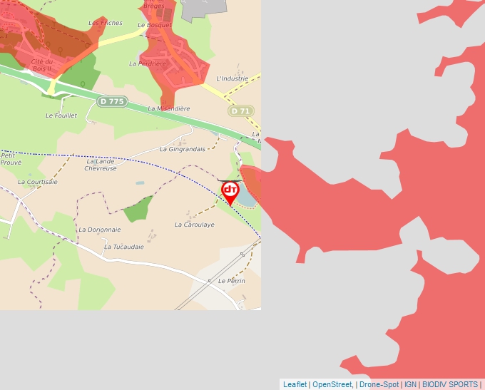 Carte Géoportail pour les drones de loisir