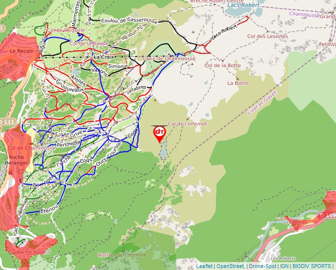 Carte Géoportail pour les drones de loisir