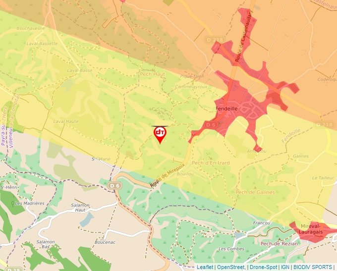 Carte Géoportail pour les drones de loisir