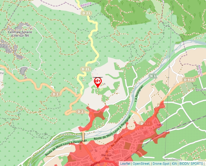 Carte Géoportail pour les drones de loisir