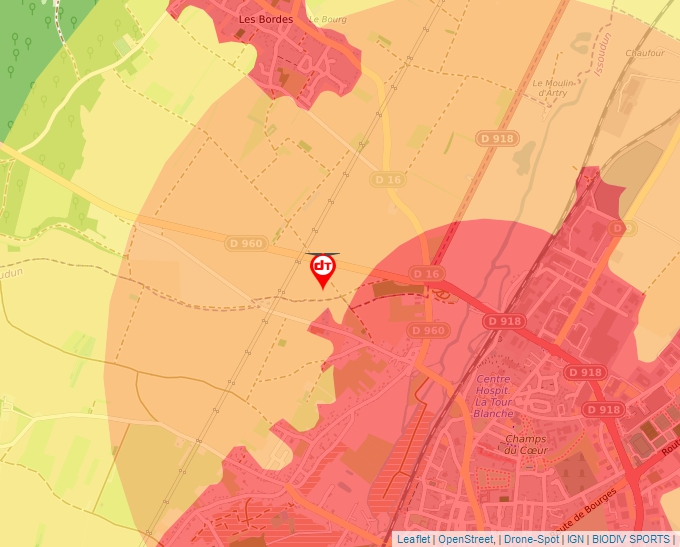 Carte Géoportail pour les drones de loisir