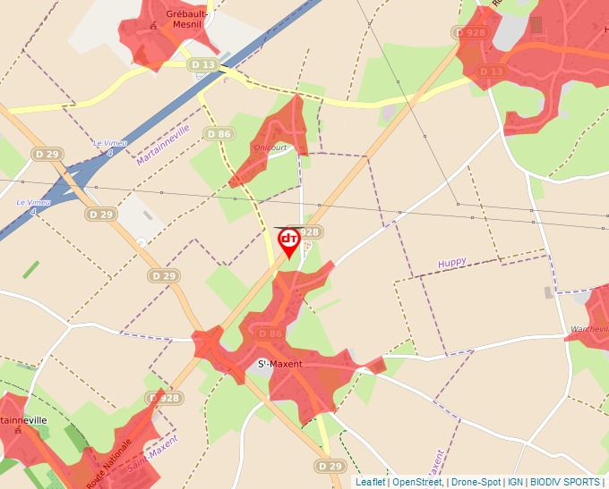 Carte Géoportail pour les drones de loisir