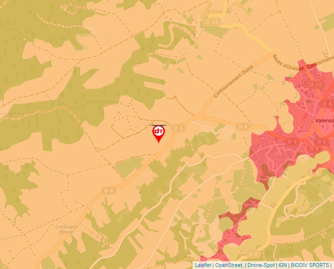 Carte Géoportail pour les drones de loisir