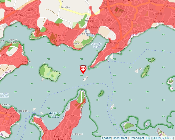 Carte Géoportail pour les drones de loisir