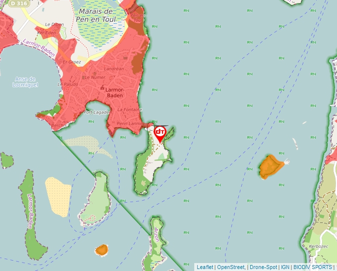 Carte Géoportail pour les drones de loisir