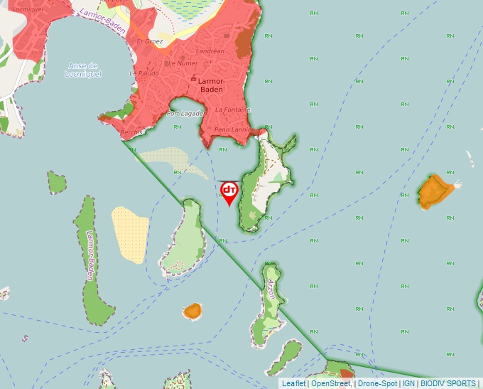 Carte Géoportail pour les drones de loisir