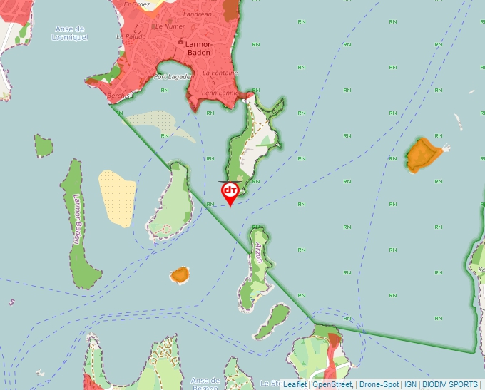 Carte Géoportail pour les drones de loisir