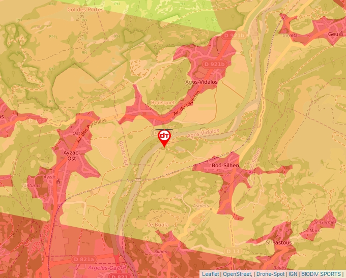 Carte Géoportail pour les drones de loisir