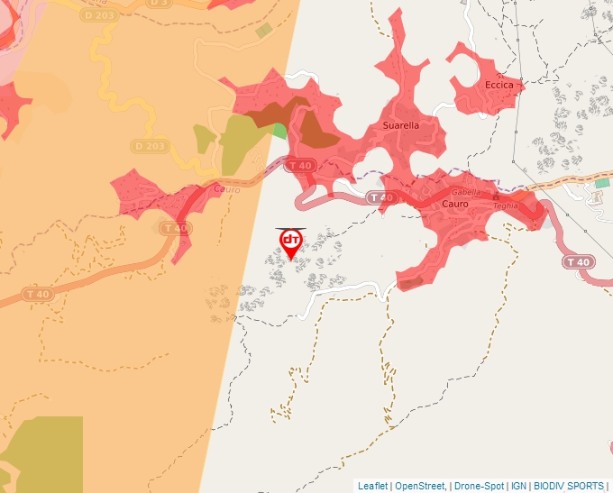 Carte Géoportail pour les drones de loisir