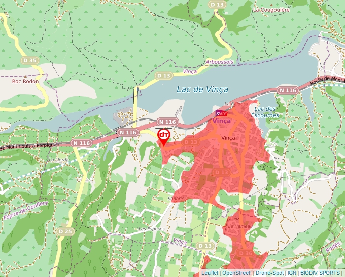 Carte Géoportail pour les drones de loisir