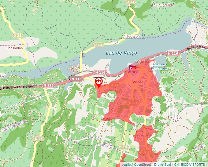 Carte Géoportail pour les drones de loisir