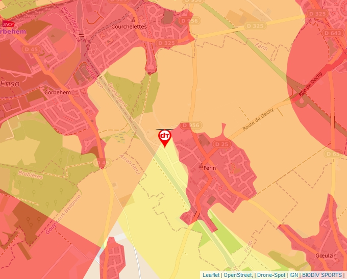 Carte Géoportail pour les drones de loisir