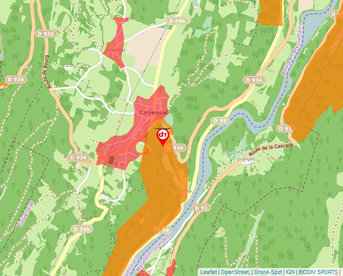 Carte Géoportail pour les drones de loisir