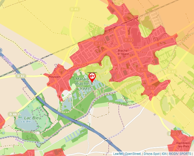 Carte Géoportail pour les drones de loisir