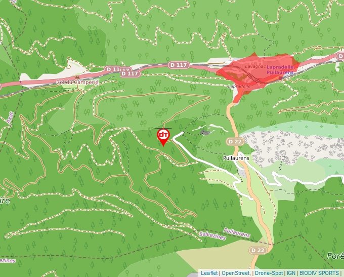 Carte Géoportail pour les drones de loisir