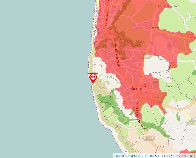 Carte Géoportail pour les drones de loisir