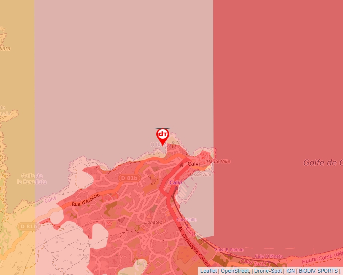 Carte Géoportail pour les drones de loisir