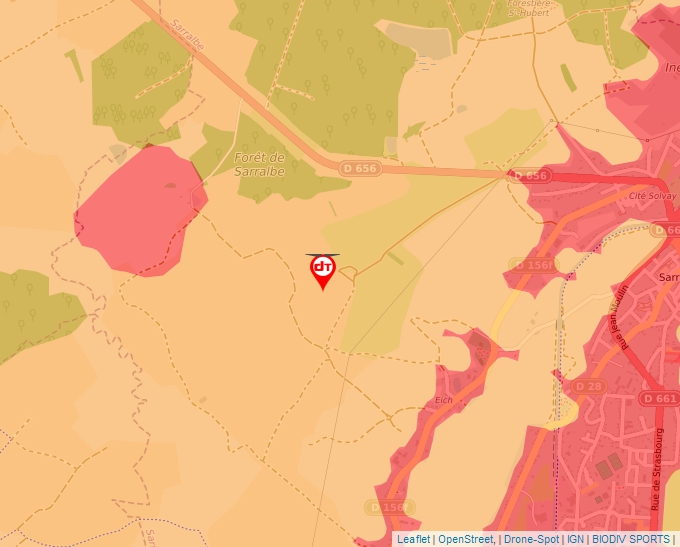 Carte Géoportail pour les drones de loisir