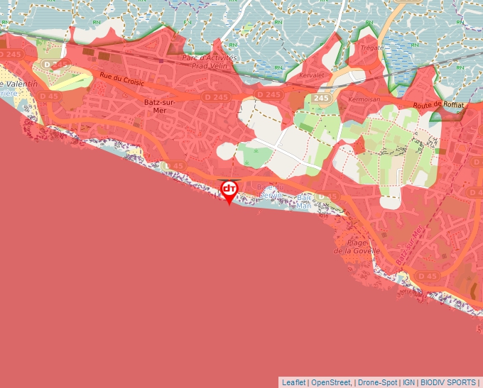 Carte Géoportail pour les drones de loisir