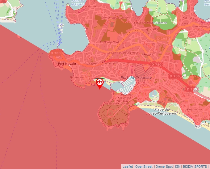 Carte Géoportail pour les drones de loisir