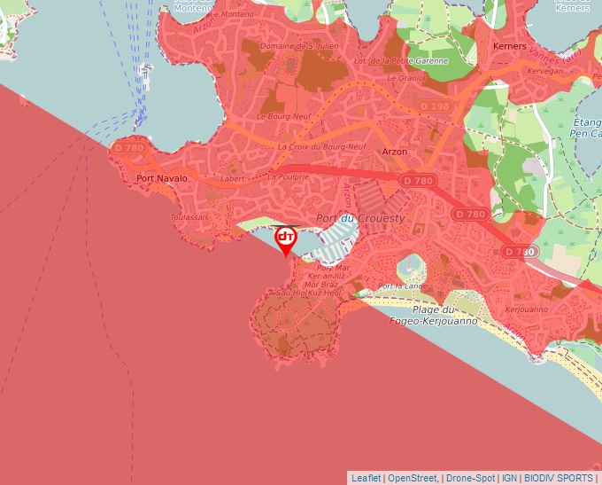 Carte Géoportail pour les drones de loisir