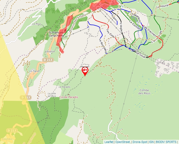 Carte Géoportail pour les drones de loisir