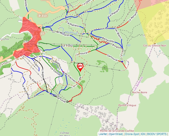 Carte Géoportail pour les drones de loisir