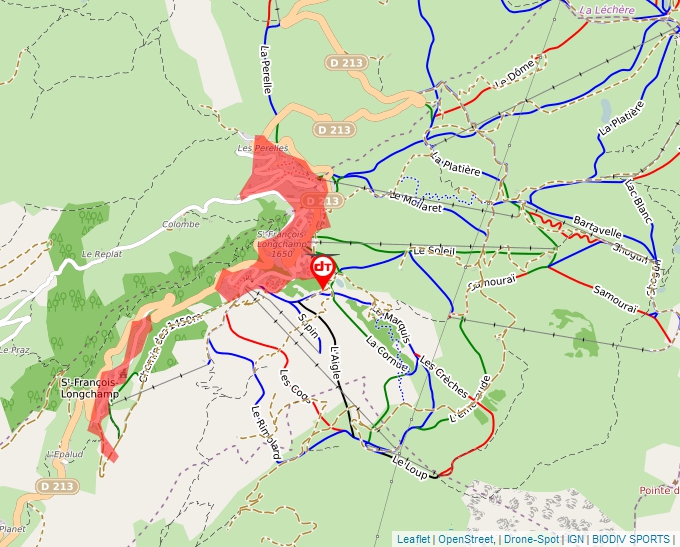 Carte Géoportail pour les drones de loisir