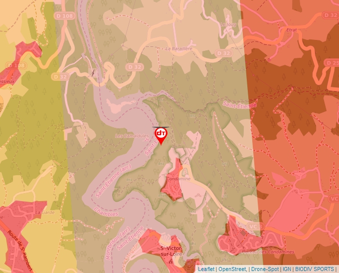 Carte Géoportail pour les drones de loisir