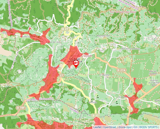 Carte Géoportail pour les drones de loisir