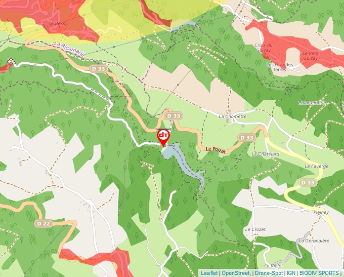 Carte Géoportail pour les drones de loisir