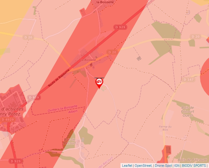 Carte Géoportail pour les drones de loisir