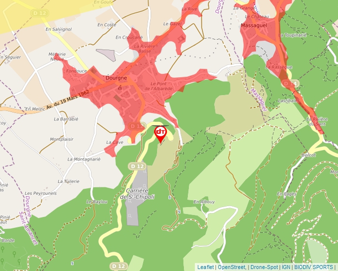 Carte Géoportail pour les drones de loisir