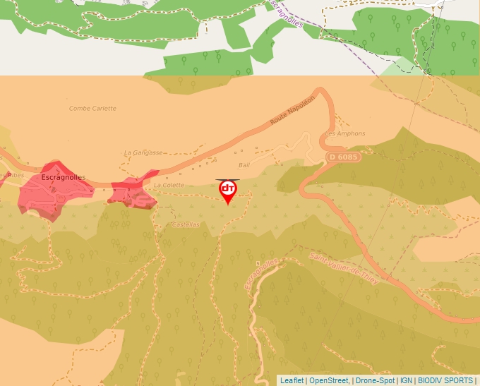 Carte Géoportail pour les drones de loisir