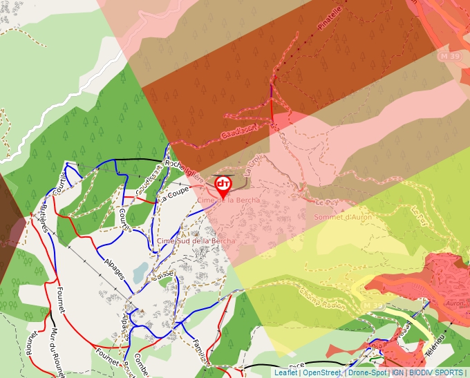 Carte Géoportail pour les drones de loisir