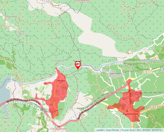 Carte Géoportail pour les drones de loisir