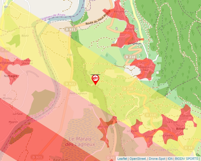 Carte Géoportail pour les drones de loisir