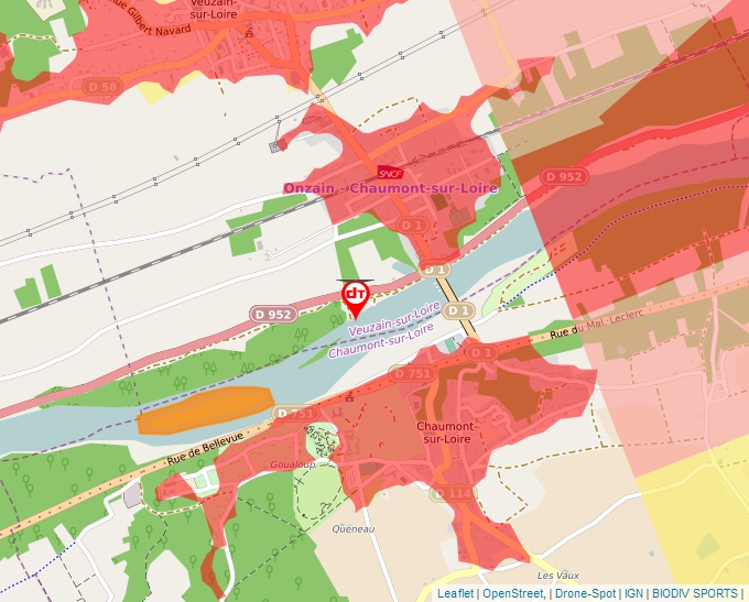 Carte Géoportail pour les drones de loisir