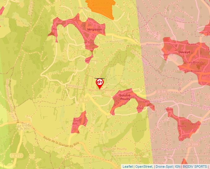 Carte Géoportail pour les drones de loisir