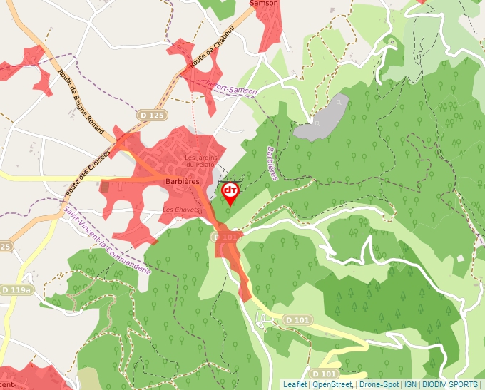 Carte Géoportail pour les drones de loisir